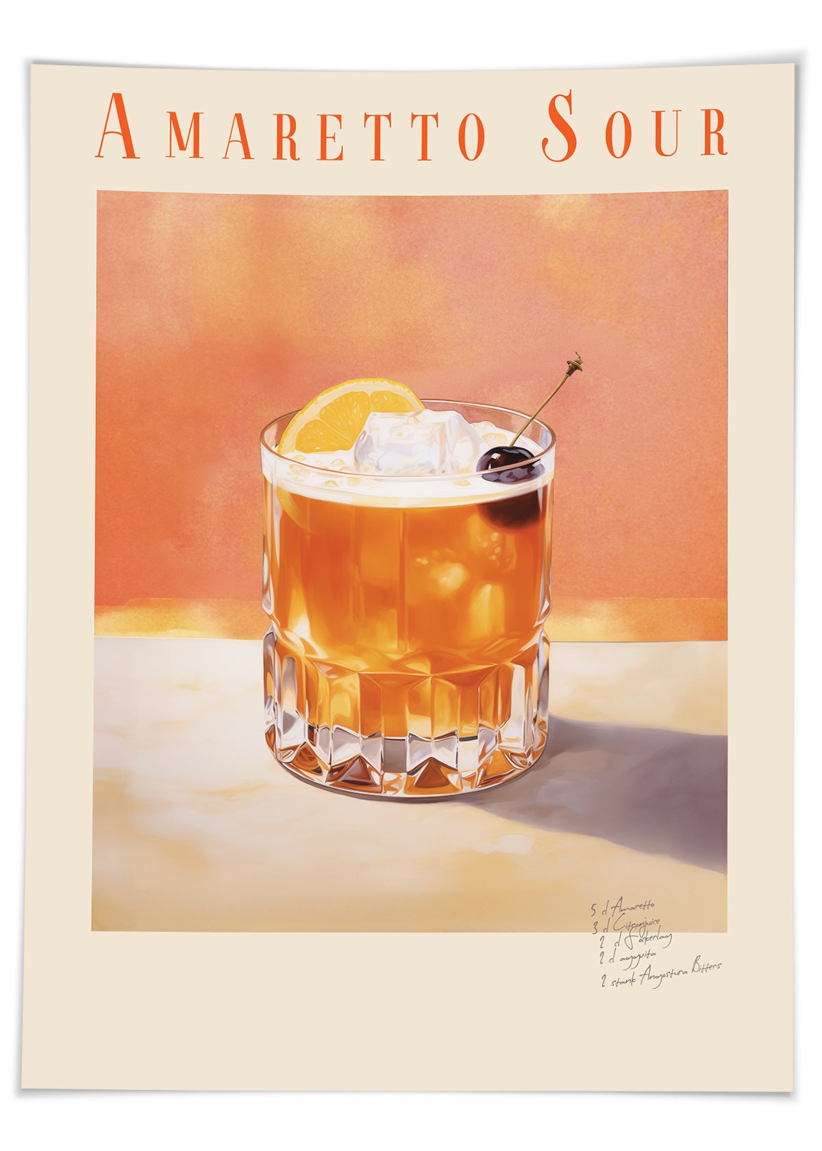 Amaretto sour