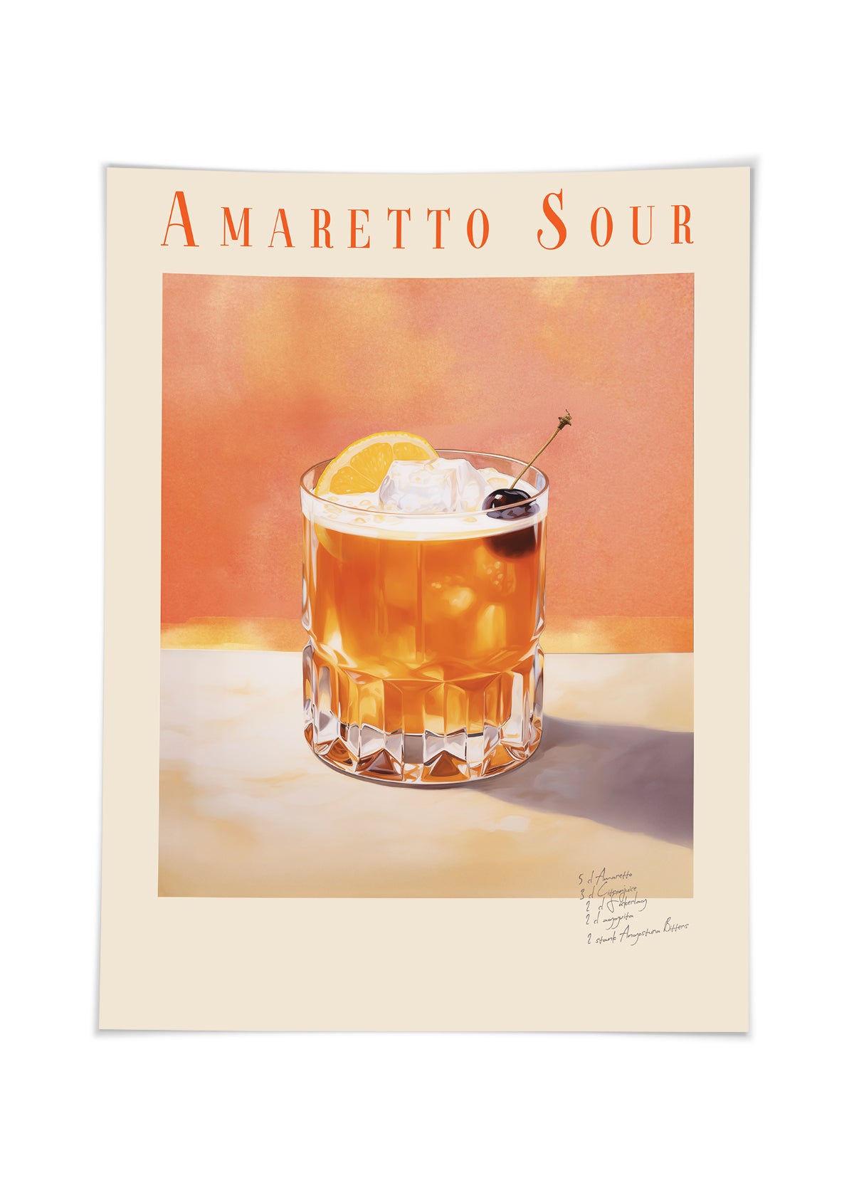Amaretto sour