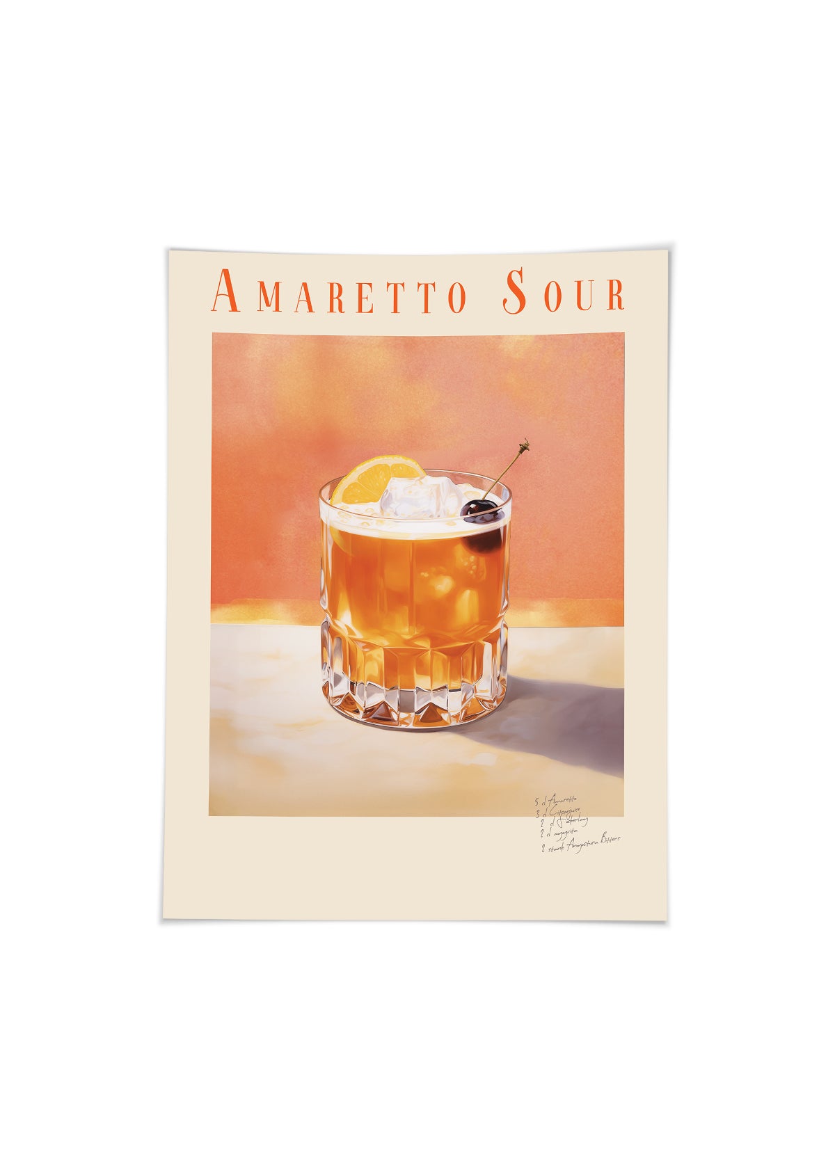 Amaretto sour