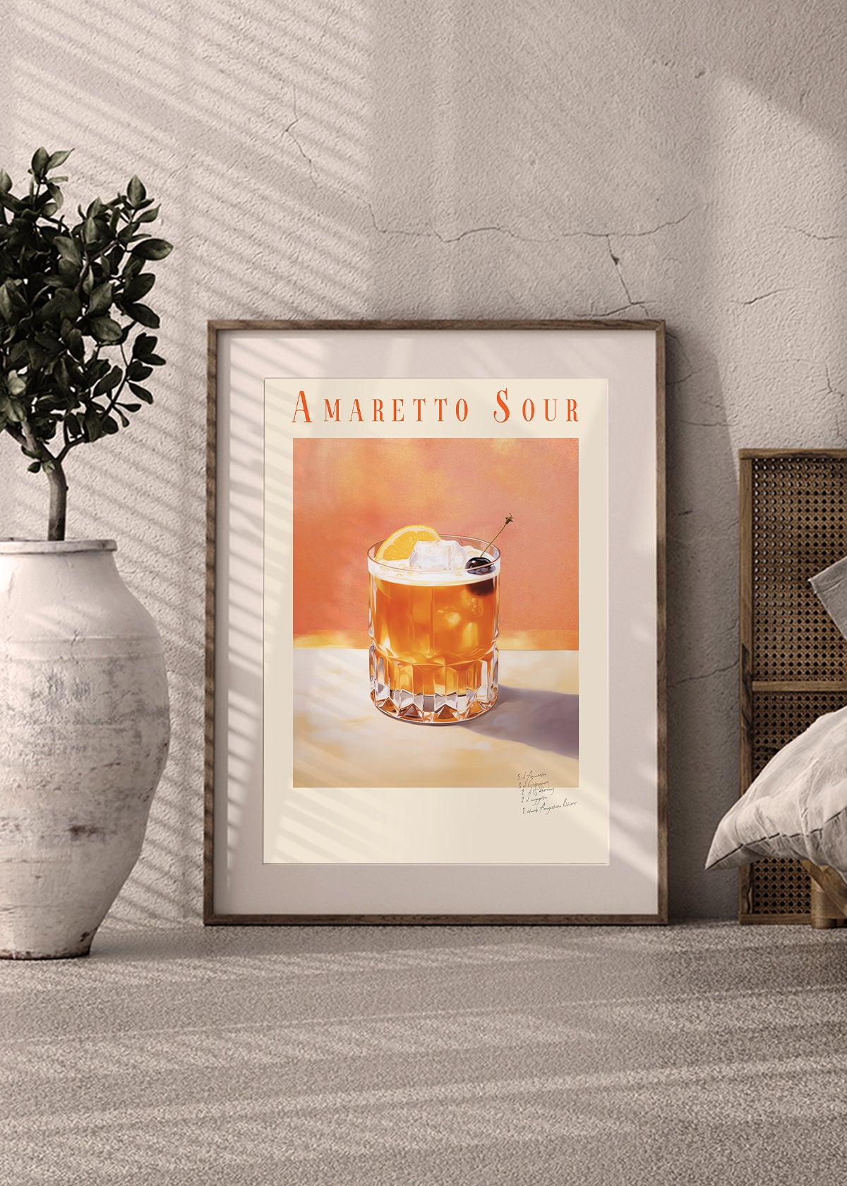 Amaretto sour