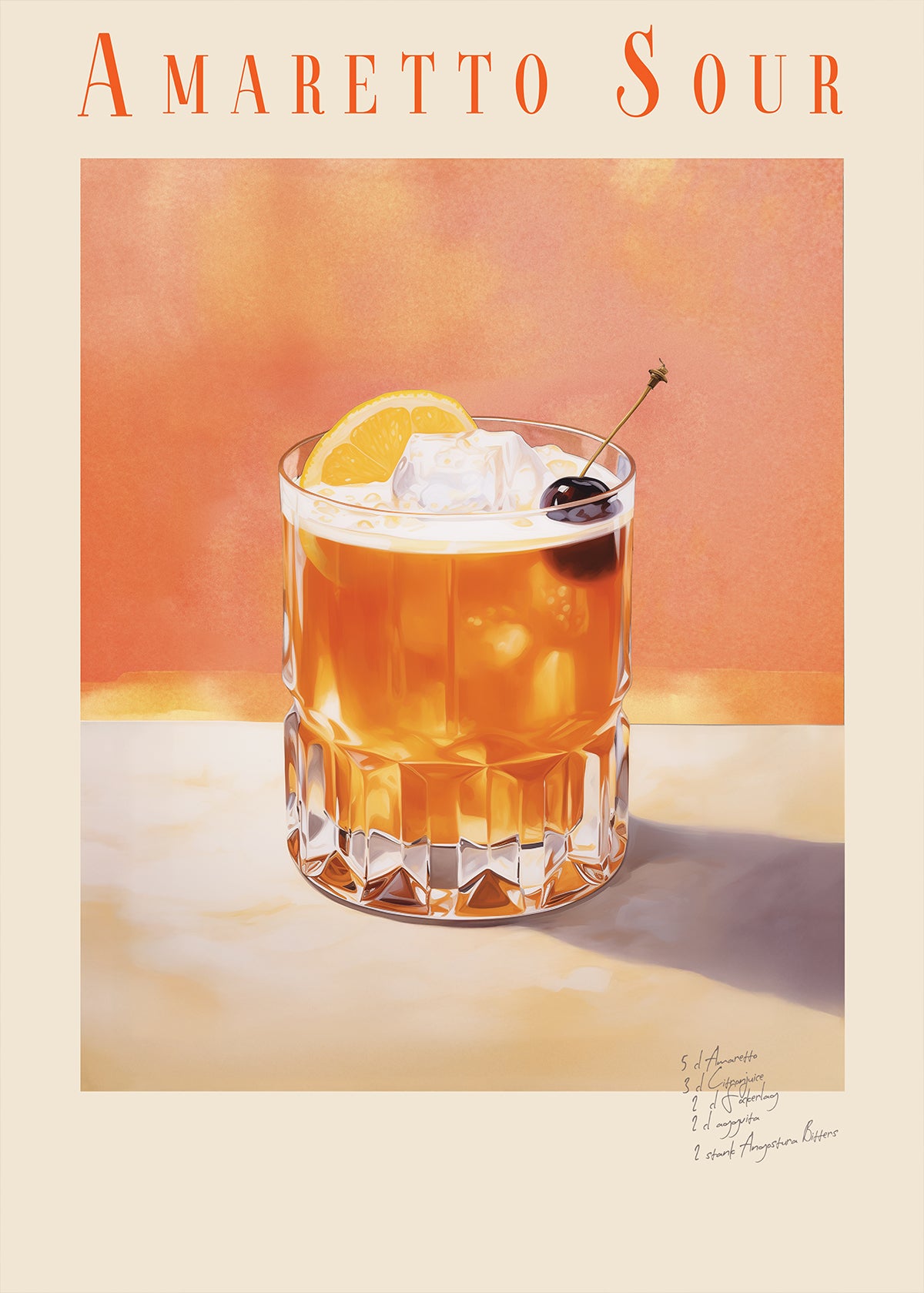 Amaretto sour