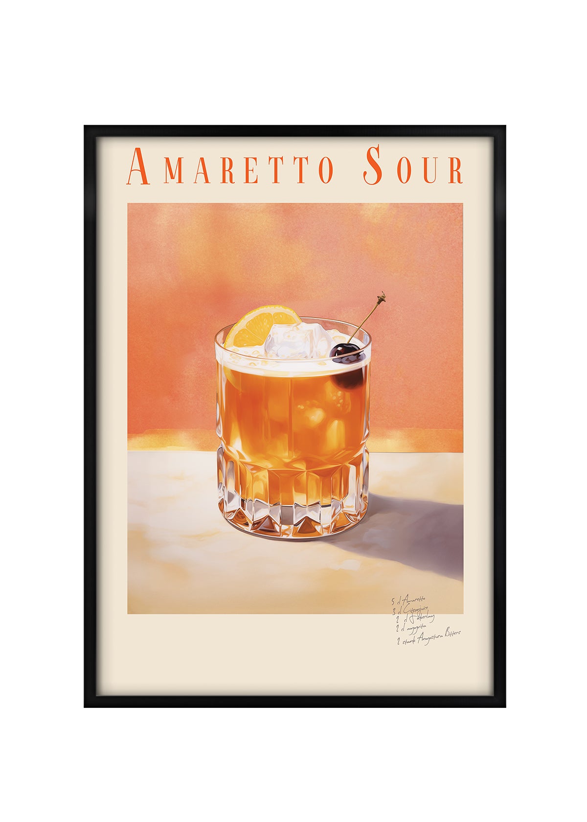 Amaretto sour
