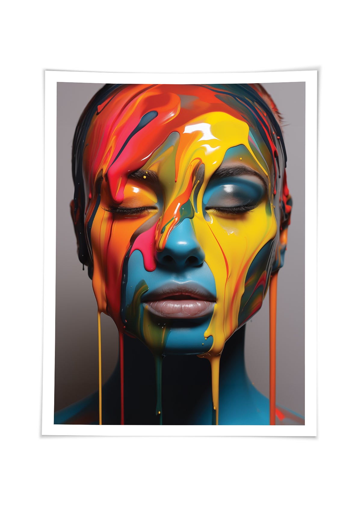 Face in color No. 2