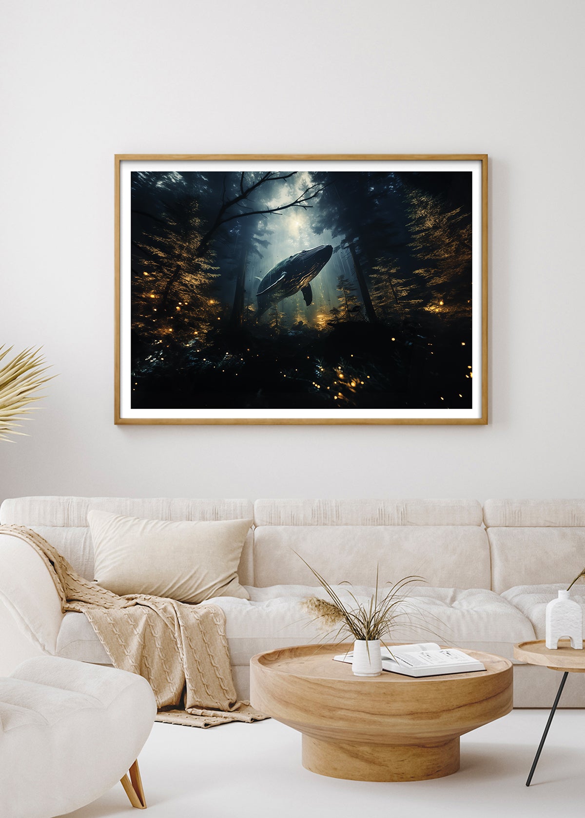 Whale in forest No. 2