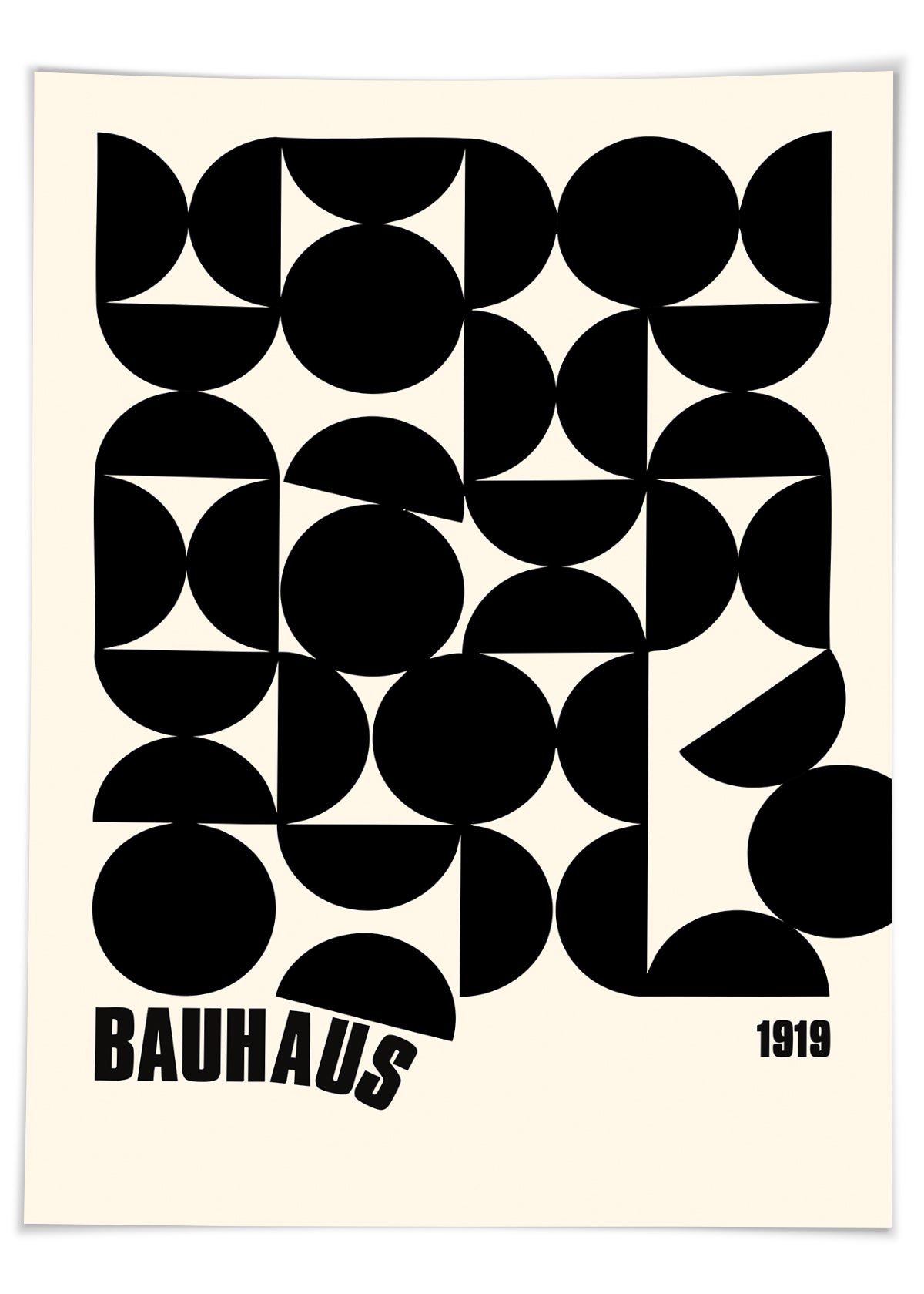Bauhaus 1919 Black