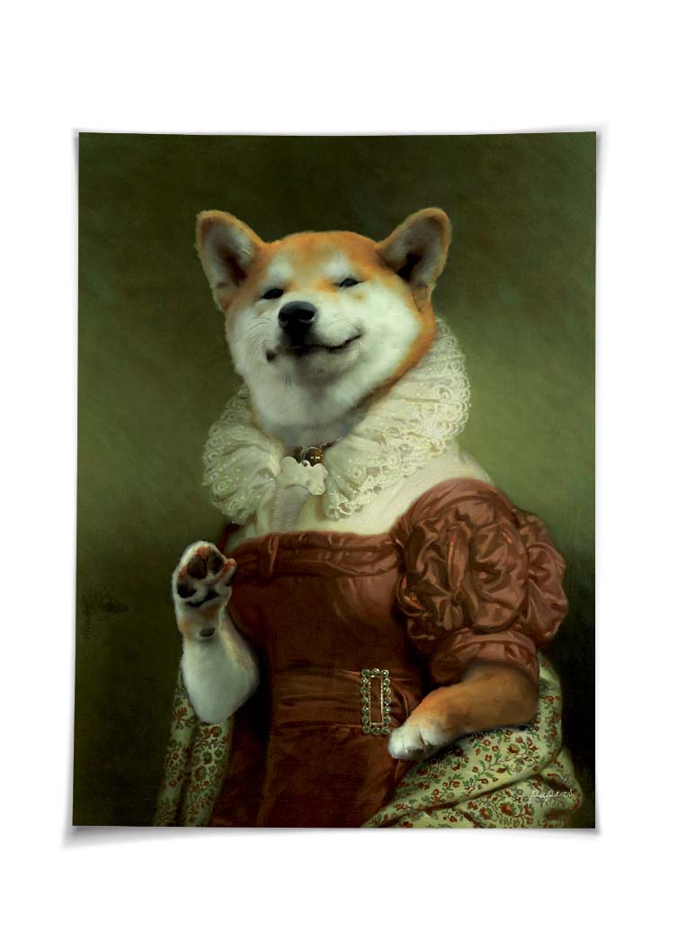Baroque Shiba