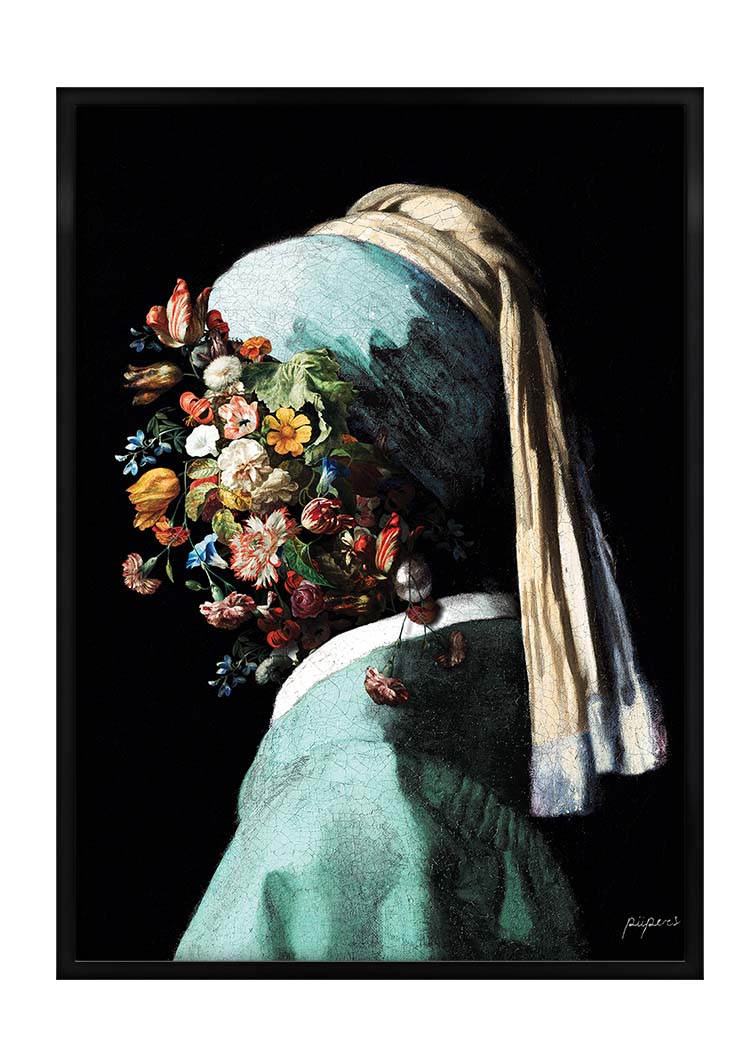 Girl with the pearl earring - Flowergirl edition