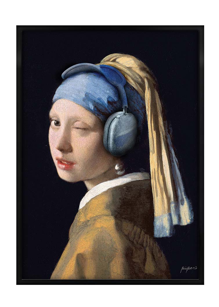 Girl with the pearl earring - Flirty edition