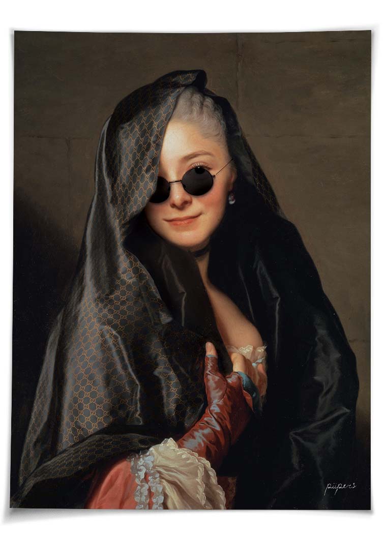 Behind the shades