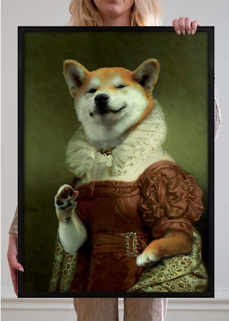 Baroque Shiba