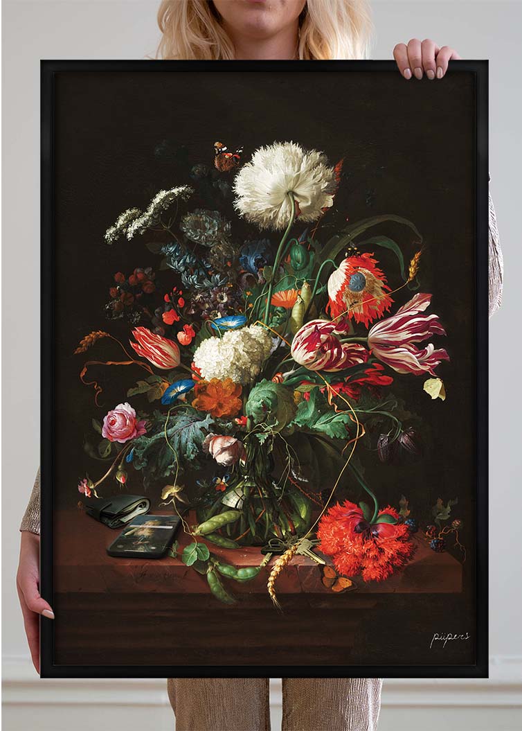 Vase of flowers