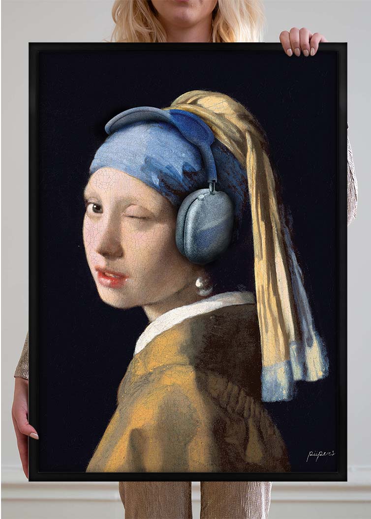 Girl with the pearl earring - Flirty edition