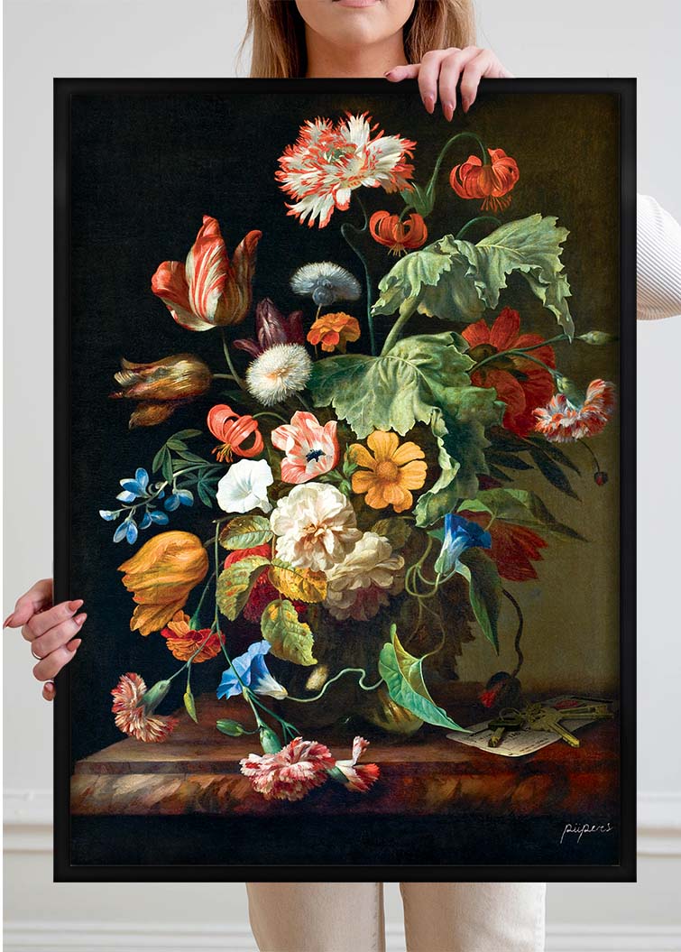 Travel life with flowers