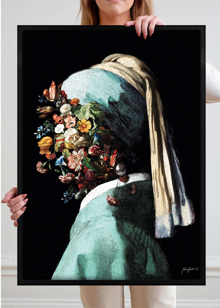 Girl with the pearl earring - Flowergirl edition