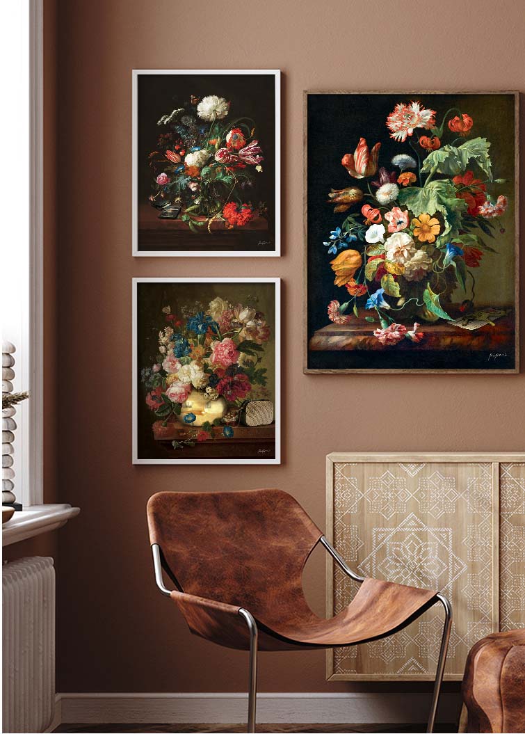 Travel life with flowers