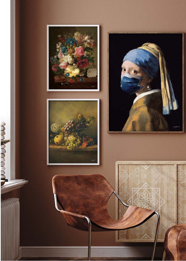 Girl with the pearl earring - The mask edition