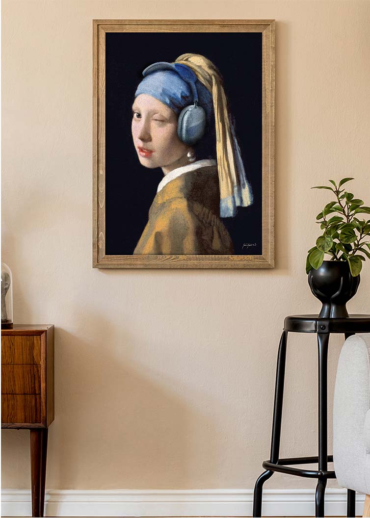Girl with the pearl earring - Flirty edition