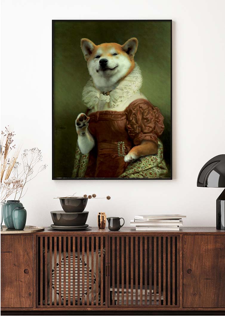 Baroque Shiba