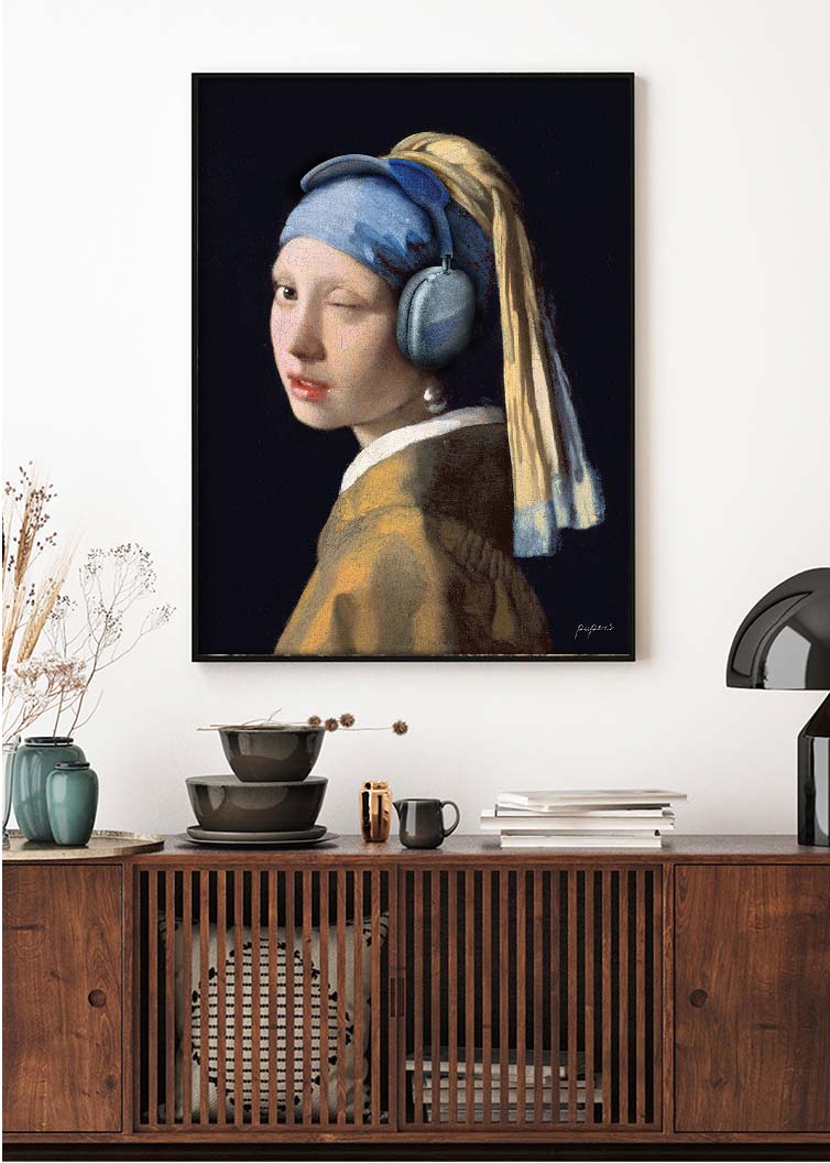 Girl with the pearl earring - Flirty edition