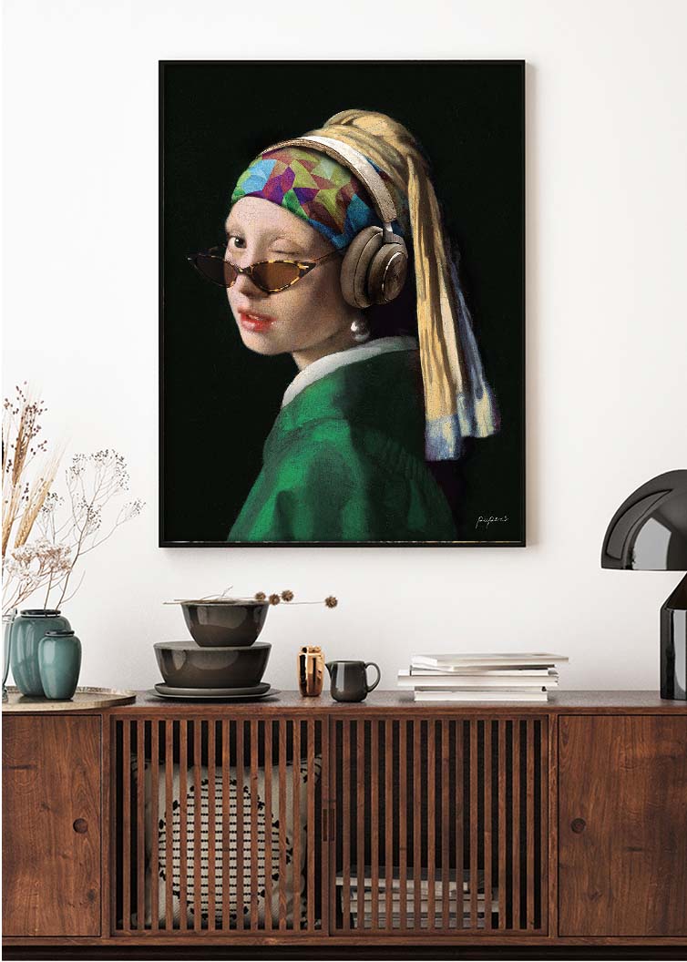Girl with the pearl earring - Vibes edition