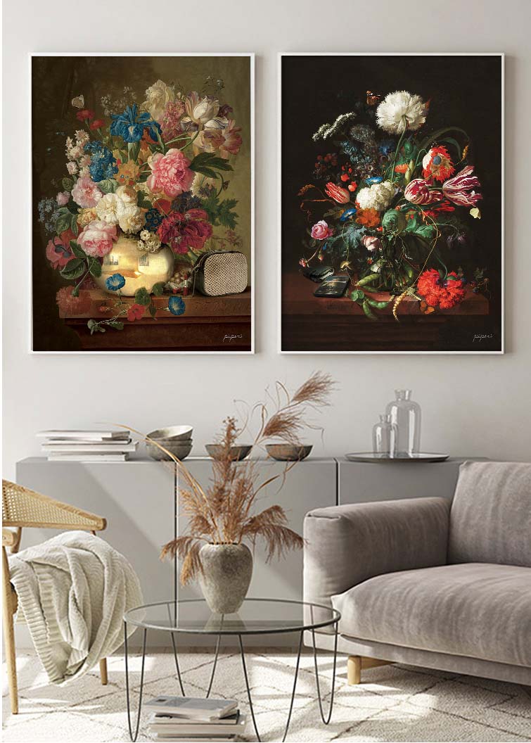 Vase of flowers