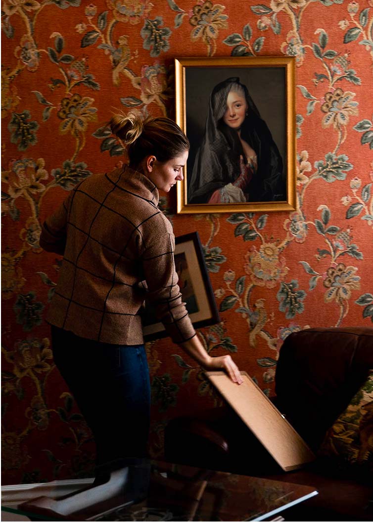 The girl in the GC vail