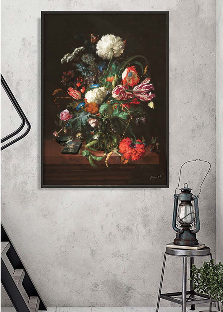 Vase of flowers