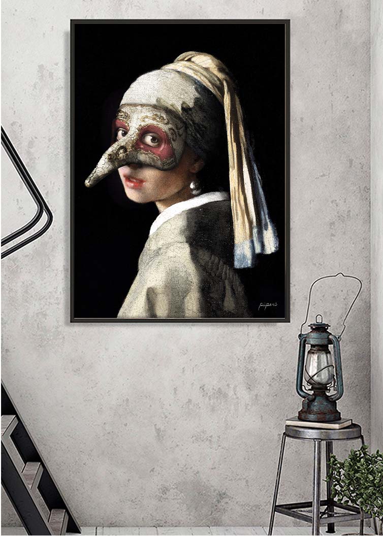 Girl with the pearl earring - Masquerade edition