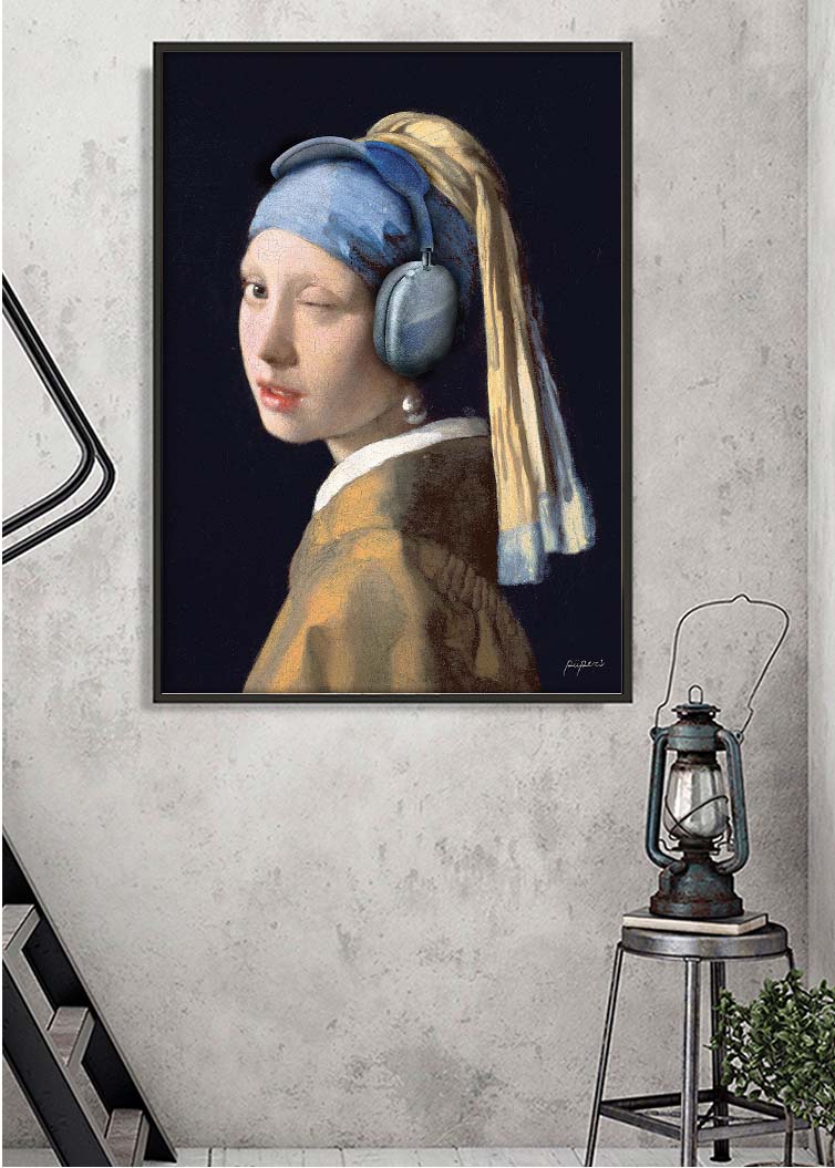 Girl with the pearl earring - Flirty edition