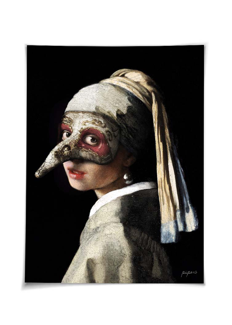 Girl with the pearl earring - Masquerade edition