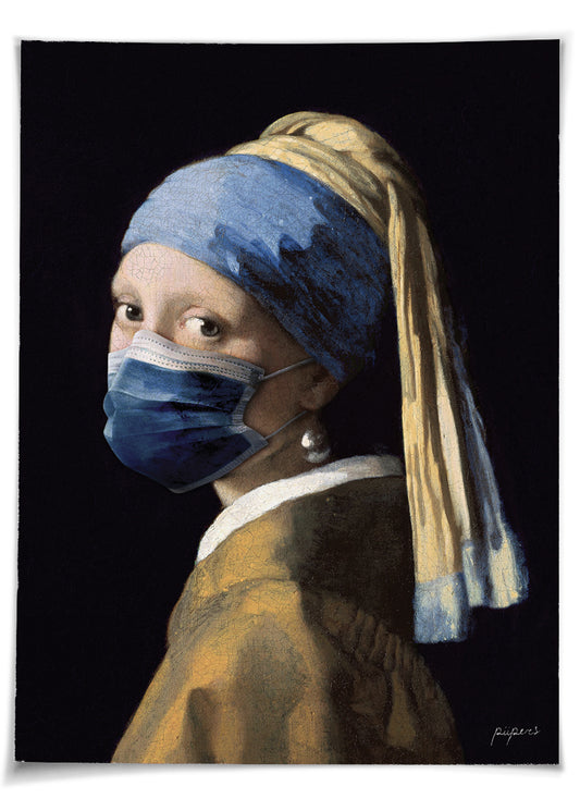 Girl with the pearl earring - The mask edition