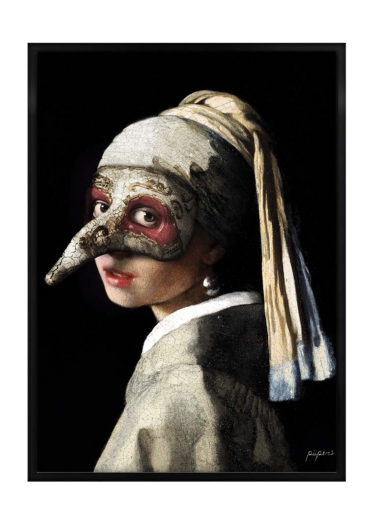 Girl with the pearl earring - Masquerade edition