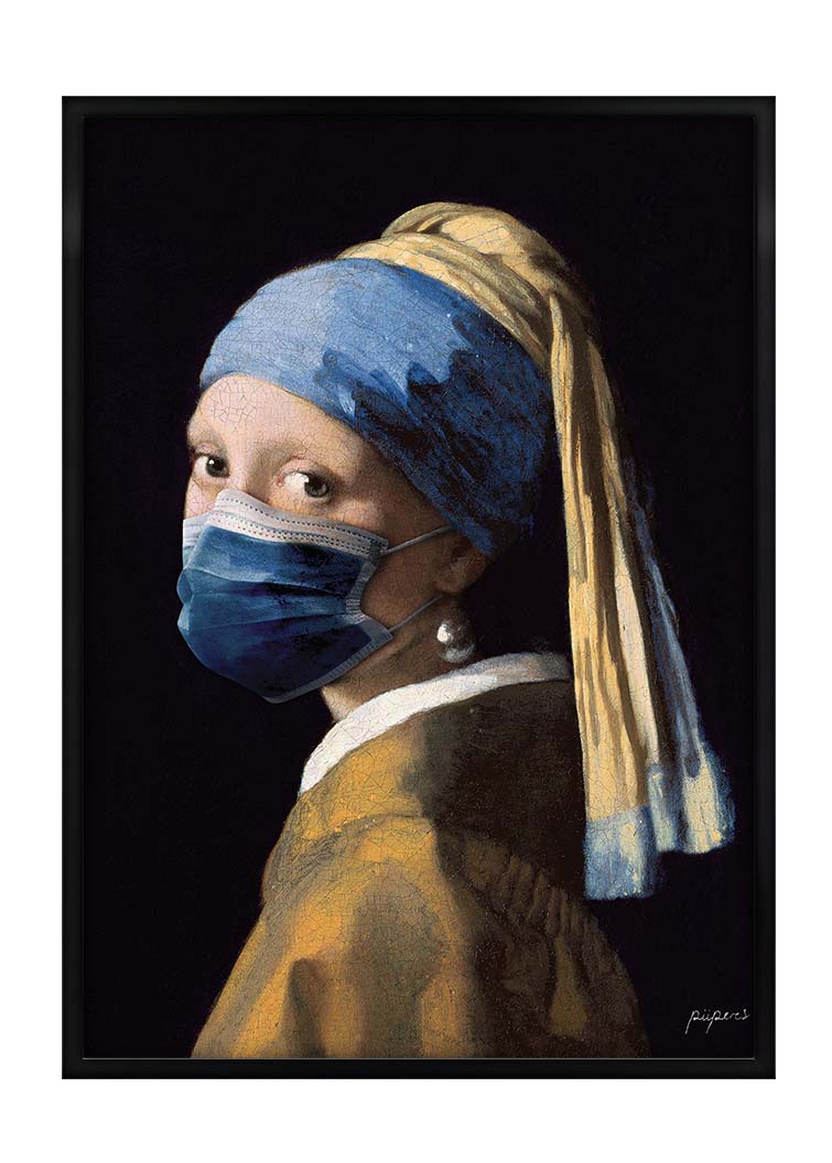 Girl with the pearl earring - The mask edition