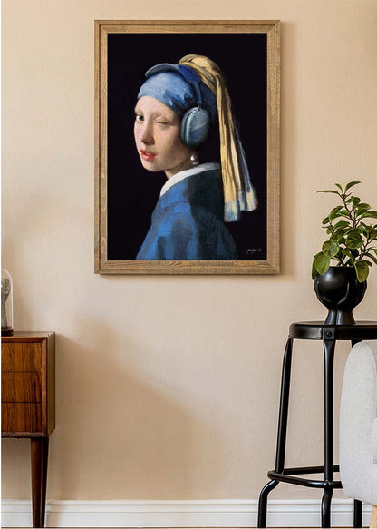 Girl with the pearl earring - Blue Flirt edition